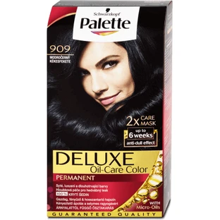 Палітра Deluxe Palette Перманентний колір 909/1-1 Чорно-синюватий, 1 шт.