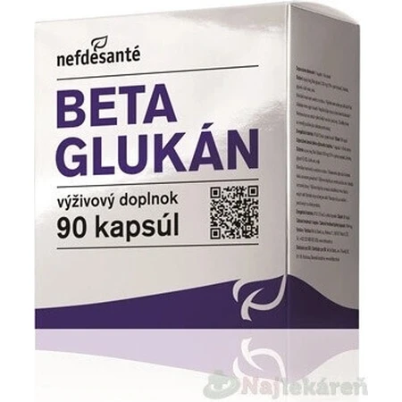 nefdesanté BETA GLUCAN 100 mg 9×10 cps, дієтична добавка: ціни та характеристики