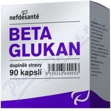 nefdesanté BETA GLUCAN 100 mg 9×10 cps, дієтична добавка: ціни та характеристики