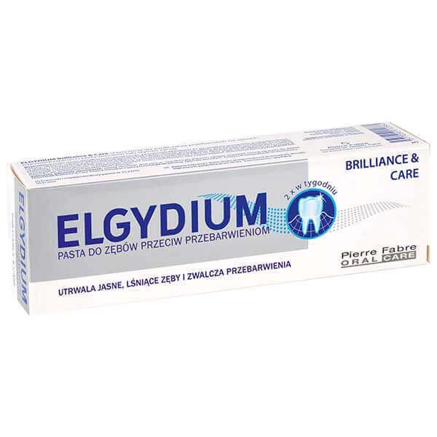 Elgydium, Brilliance Antiscolour Paste, 30 мл: цены и характеристики