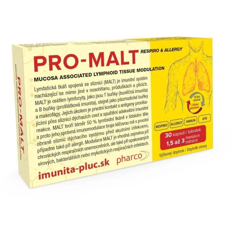 Pharco Pro-malt 30 капсул: цены и характеристики