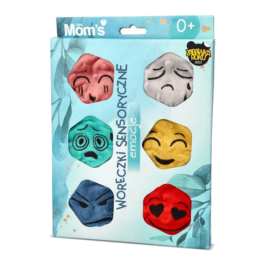Mom's Care, сенсорные мешочки, Эмоции, с рождения, 6 штук: цены и характеристики