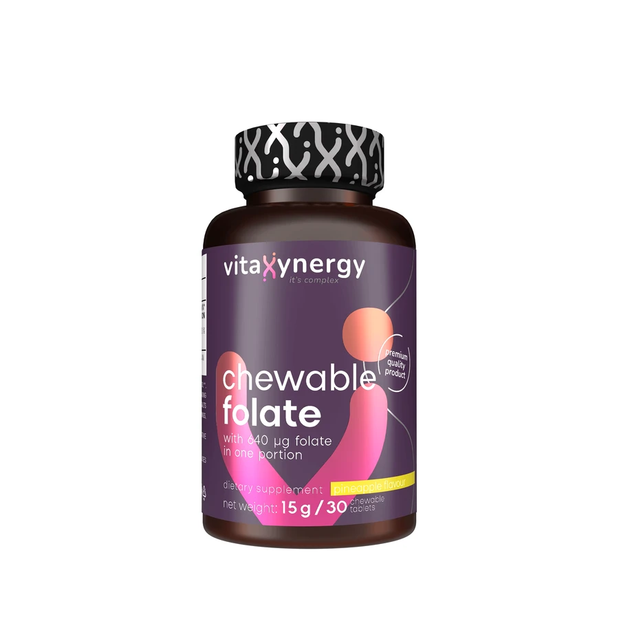 VitaXynergy Фолат 640мкг x 30cpr.chew: цены и характеристики