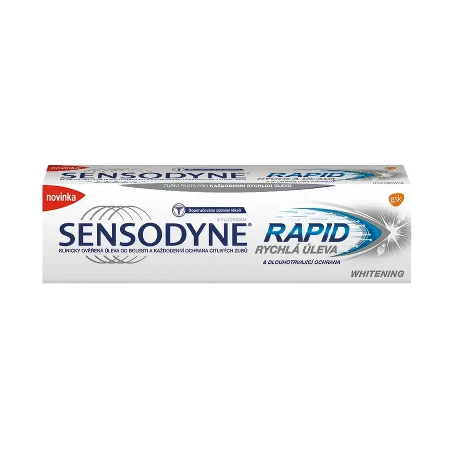 SENSODYNE RAPID WHITENING 1х75 мл, зубна паста: ціни та характеристики