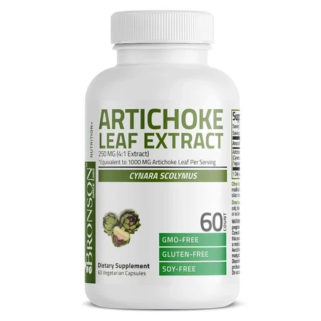 Екстракт артишоку, 60 капсул, Bronson Laboratories: ціни та характеристики
