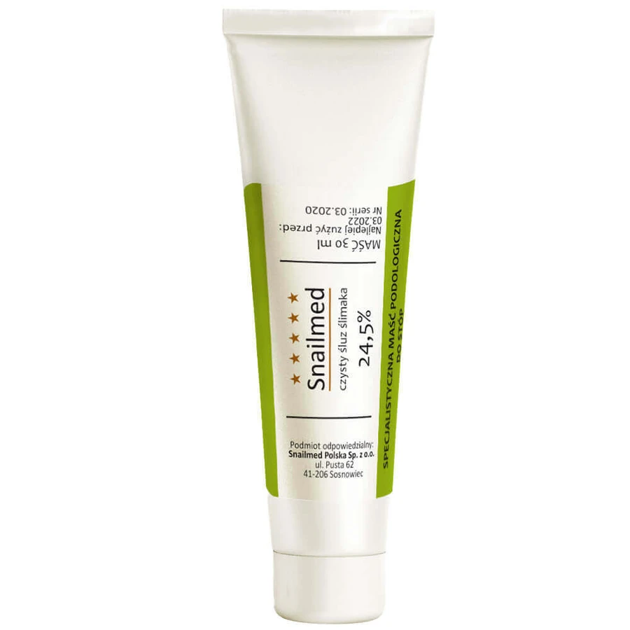 Snailmed Pure Lyme Loose 24,5%, має подологію для ніг, 30 мл: ціни та характеристики