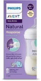 Пляшечка Philips Avent Natural Response з клапаном AirFree 260 мл, 1м+ слон