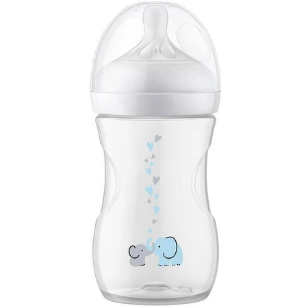 Philips Avent Faa Natural Response с клапаном AirFree 260 мл, 1м+ слоненок: цены и характеристики