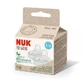 Обучающая соска Silicon Nature, 6+ месяцев, 2 штуки, Nuk