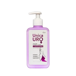 Гель для интимной гигиены UnicaUro Lady с пробиотиками, 250 мл.