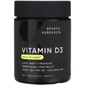 Вітамін D3 з кокосовим маслом, Vitamin D3, Sports Research, 125 мкг (5000 МО), 360 гелевих капсул