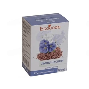 Льону насіння Ecocode, 200 г