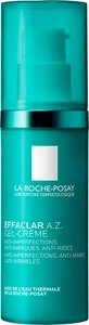 Гель-крем La Roche-Posay Effaclar A.Z. з комплексом трьох кислот для зменшення недоліків проблемної шкіри обличчя, 40 мл