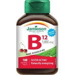 Jamieson Витамин B12 1000мкг CHERRY 1×100 табл, пищевая добавка: цены и характеристики