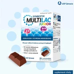 Multilac Junior Synbiotics, шоколадные конфеты, 20 штук ДЕФЕКТИРОВАННАЯ УПАКОВКА: цены и характеристики