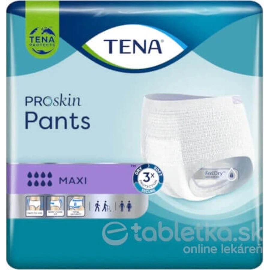 TENA PANTS MAXI S 10KS 1×10 шт, трусики від нетримання: ціни та характеристики