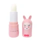 Бальзам для губ детский, розовый, с клубничным вкусом, Bunny en Rose, Inuwet, 3,5 гр