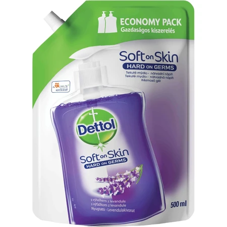 Dettol Запасна заправка рідкого мила з екстрактом лаванди 500 мл: ціни та характеристики