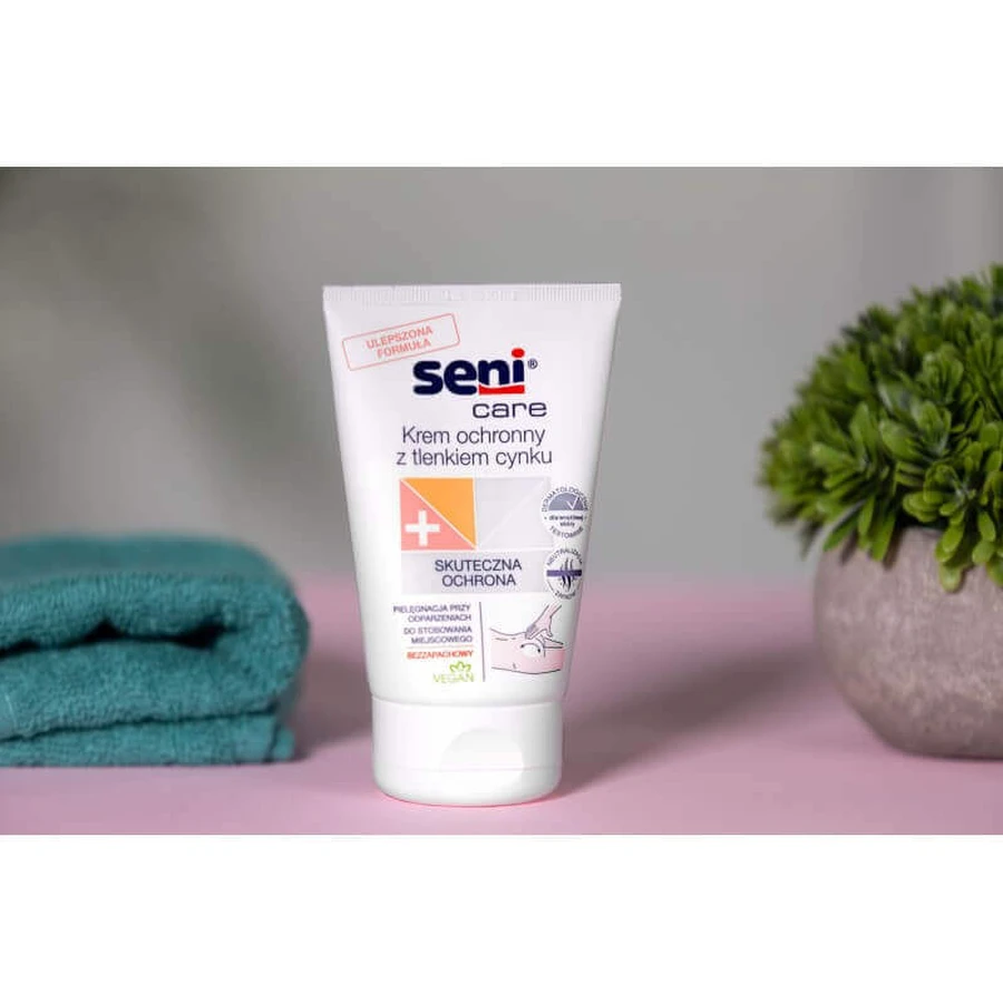 Seni Care, защитный крем с оксидом цинка, 100 мл: цены и характеристики