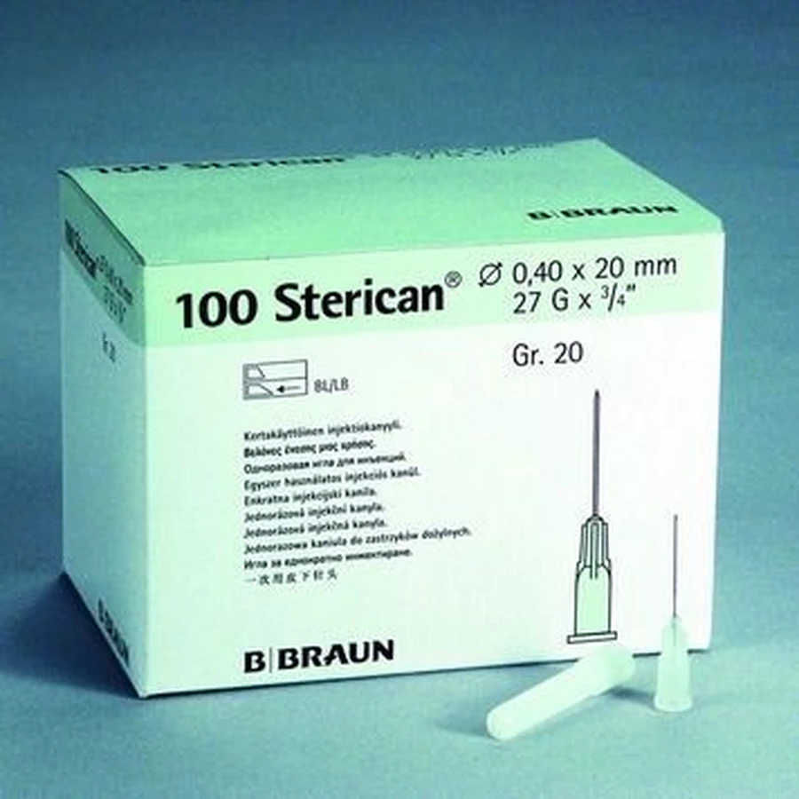 Голка B.Braun Sterican 100 шт: ціни та характеристики