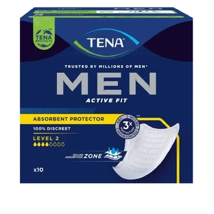 TENA Men Level 2 1x10 шт, прокладки от недержания для мужчин