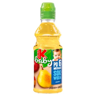 Kubu Baby сок + вода, яблоко, груша, после 6 месяцев, 300 мл