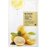 Mizon Joyful Time essence mask вітамінна листова маска з освітлюючим та освіжаючим ефектом 23 г