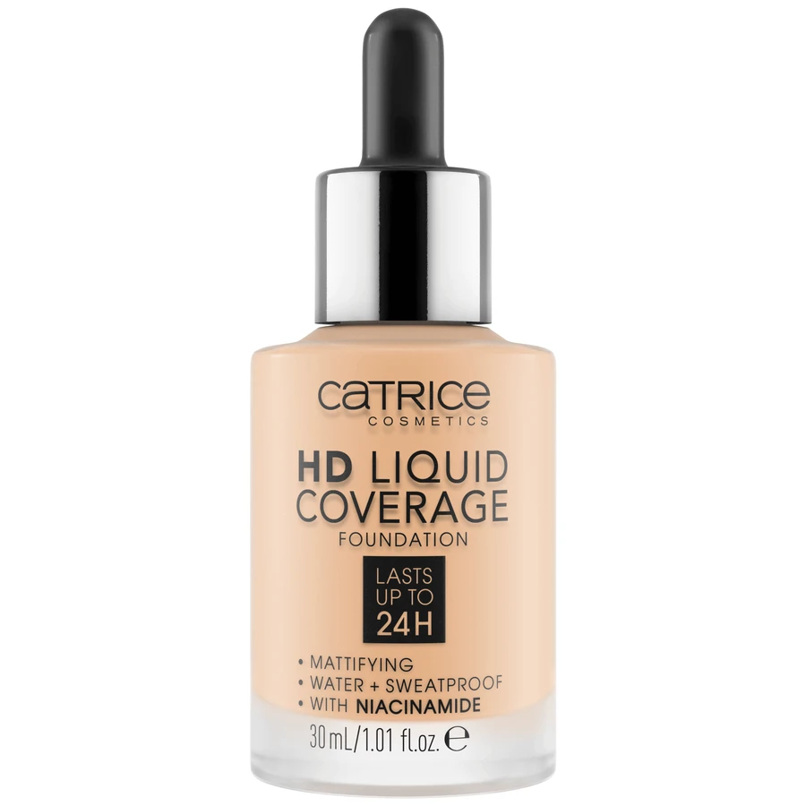 Рідка тональна основа Catrice HD 24H, відтінок 005 Ivory Beige, 30 мл.: ціни та характеристики
