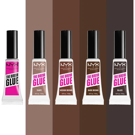 NYX Professional Makeup Brow Glue Stick 04 Темно-коричневый гель для бровей, 5 г: цены и характеристики