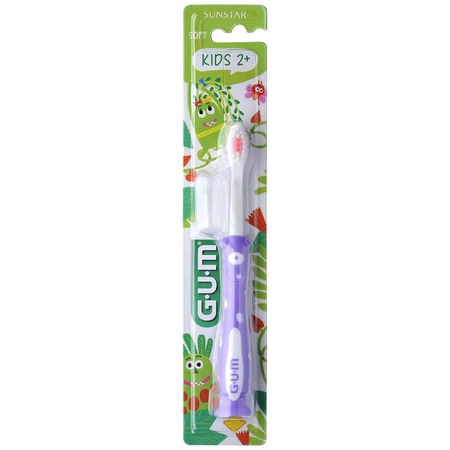Дитяча зубна щітка Sunstar Gum Monster mikka 901 3-4 роки, 1 шт.: ціни та характеристики