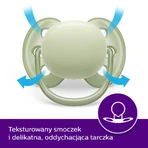 Avent Ultra Soft, пустушка, силіконова, симетрична, унісекс, SCF091/05, 0-6 місяців, 2 шт.: ціни та характеристики