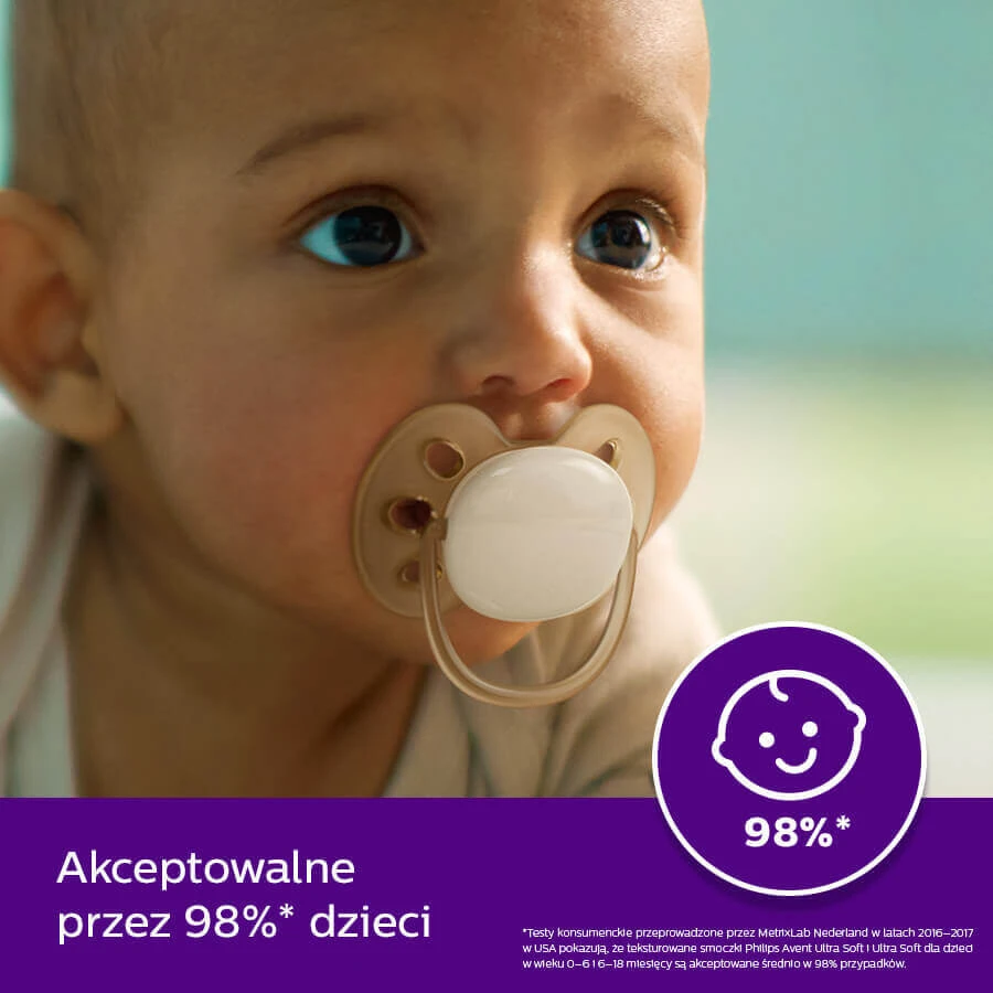 Avent Ultra Soft, пустушка, силіконова, симетрична, унісекс, SCF091/05, 0-6 місяців, 2 шт.: ціни та характеристики