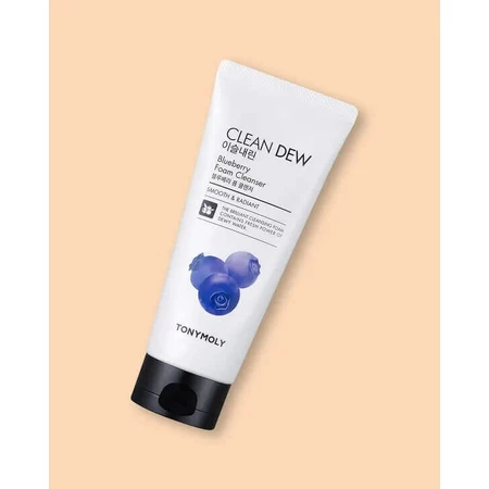 Пінка для вмивання з чорницею Tony Moly Clean Dew Лохина 180 мл 1×180 мл: ціни та характеристики
