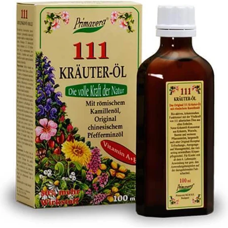 PRIMAVERA 111 KRÄUTER-ÖL 1×100 мл, травяное масло: цены и характеристики