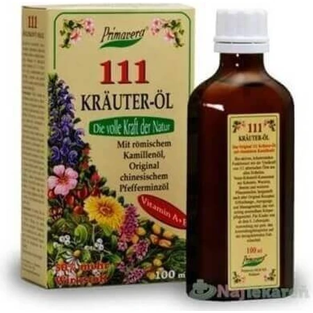 PRIMAVERA 111 KRÄUTER-ÖL 1×100 мл, травяное масло: цены и характеристики