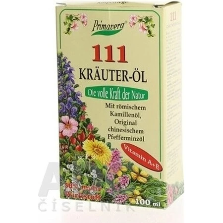 PRIMAVERA 111 KRÄUTER-ÖL 1×100 мл, травяное масло: цены и характеристики