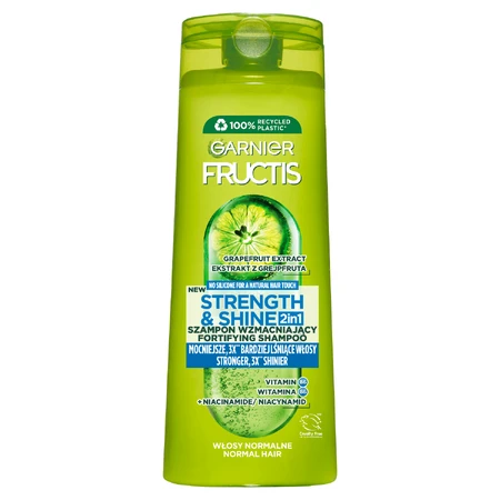 Garnier Fructis Шампунь для сияния 2 в 1, 400 мл: цены и характеристики