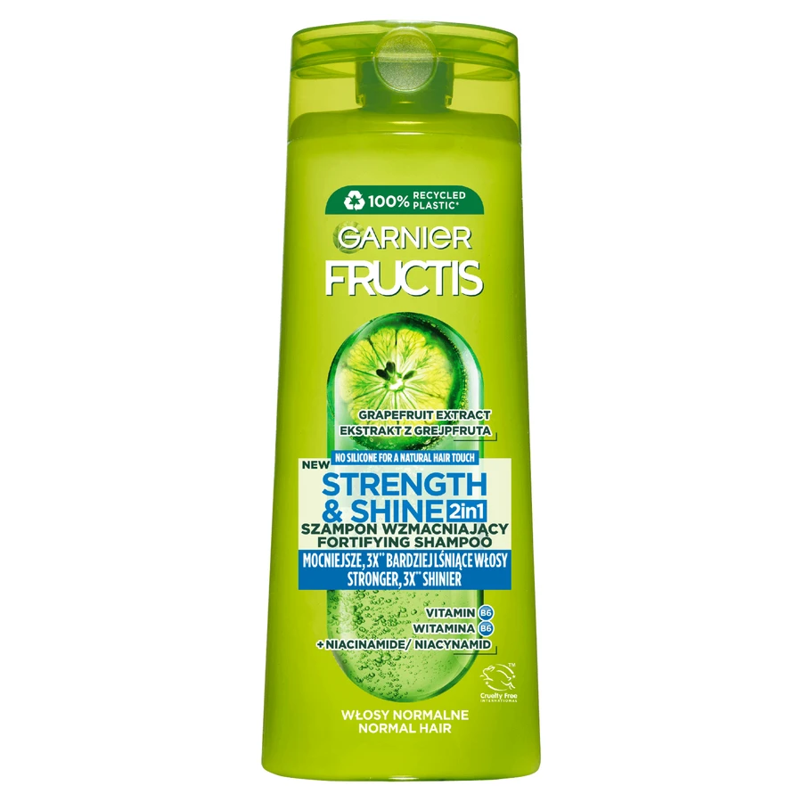 Garnier Fructis Шампунь для сияния 2 в 1, 400 мл: цены и характеристики