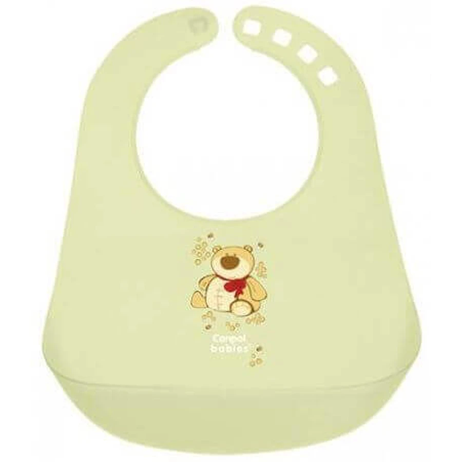 Canpol babies Пластиковый нагрудник HAPPY ANIMALS: цены и характеристики