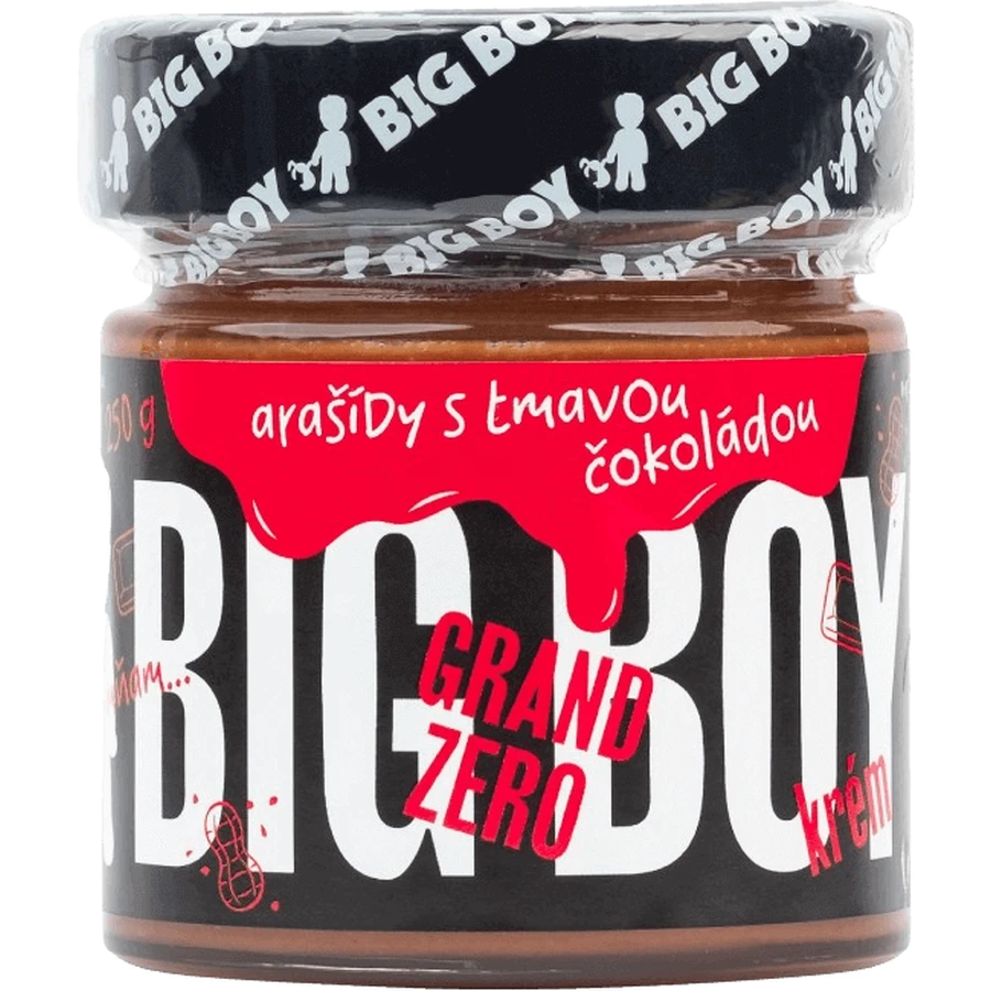 Big Boy Grand Zero с темным шоколадом 250 г: цены и характеристики
