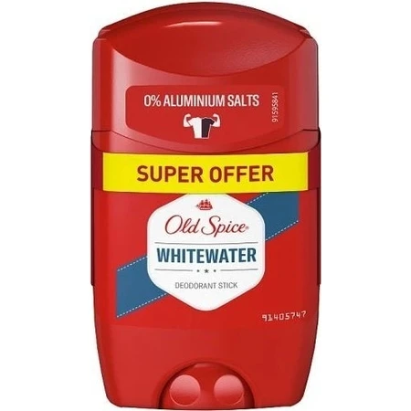 Old Spice Whitewater твердий дезодорант для чоловіків 2х50 мл 2×50 мл, твердий дезодорант: ціни та характеристики