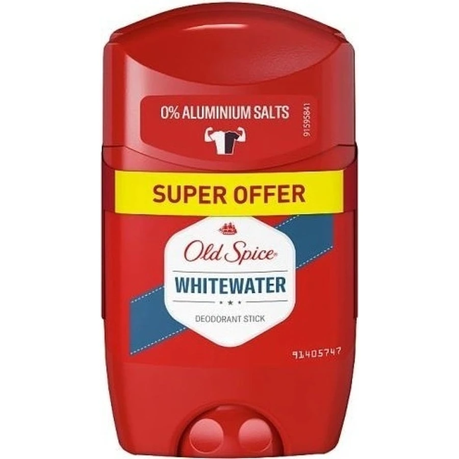 Old Spice Whitewater твердий дезодорант для чоловіків 2х50 мл 2×50 мл, твердий дезодорант: ціни та характеристики
