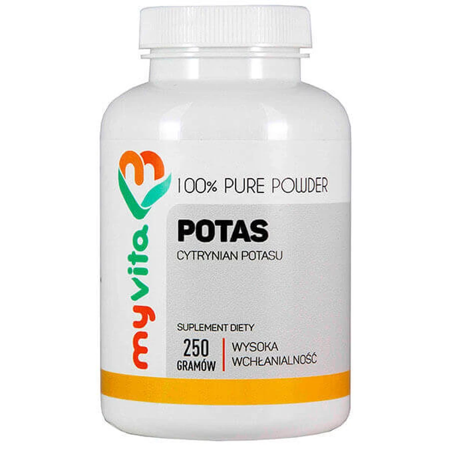 MyVita, Калий, цитрат калия, 250 г: цены и характеристики
