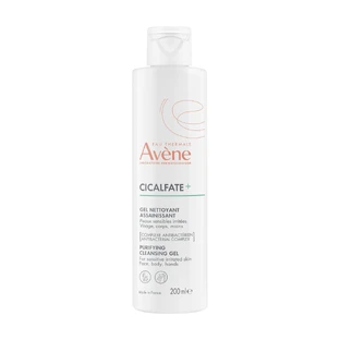 Гель для лица и тела Avene Cicalfate + Purifying Cleansing Gel, очищающий, успокаивающий, 200 мл