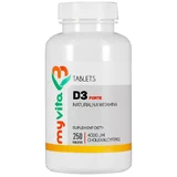 MyVita, Витамин D3 Forte, 250 таблеток