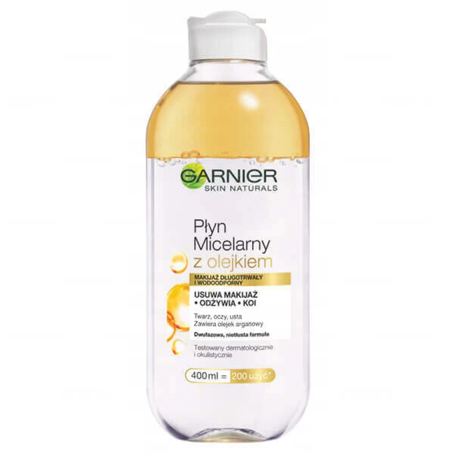 Garnier Міцелярний лосьйон з олією, 400 мл: ціни та характеристики