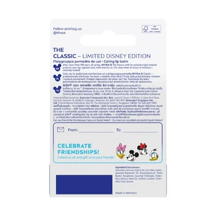 Nivea Микки Маус, губная помада, уход, оригинал, 4,8 г