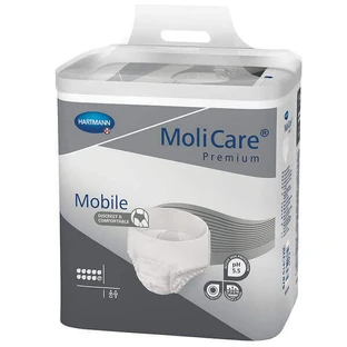 MoliCare Premium Mobile, подгузники, размер M, 80-120 см, 9 капель, 14 шт.