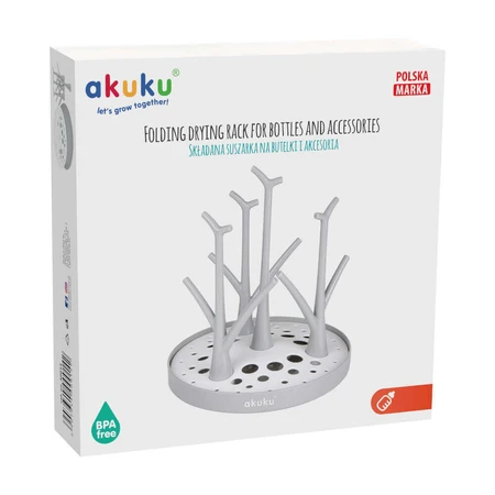 AKUKU, складная сушилка для бутылок и аксессуаров, 1 штука ДЕФЕКТИРОВАННАЯ УПАКОВКА: цены и характеристики