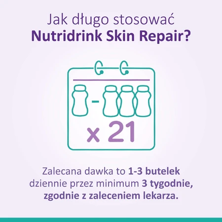 Харчовий продукт Nutridrink Skin Repair для спеціальних медичних цілей: ентеральне харчування зі смаком полуниці 4 х 200 мл: ціни та характеристики